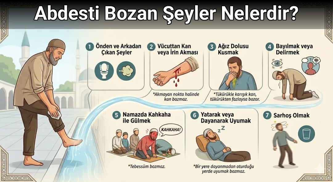 Abdesti Bozan Şeyler Nelerdir?